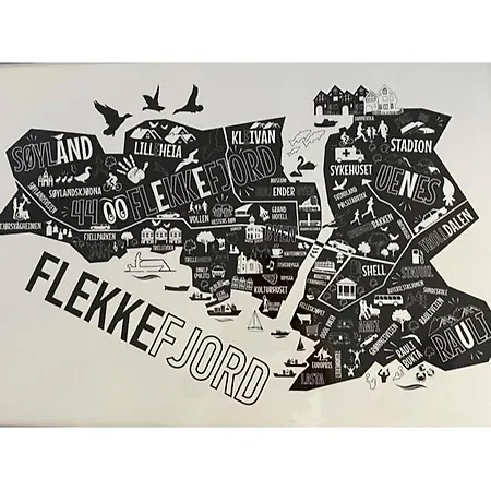 Koselig Leilighet I Hjertet Av Flekkefjord Exterior photo